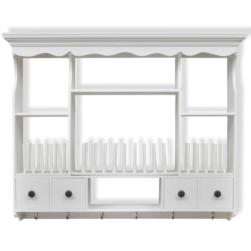 Keukenwandkast Hout Wit