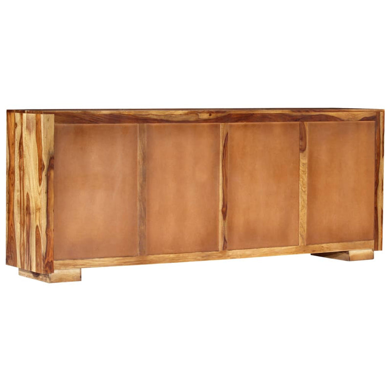 Dressoir 200X40X80 Cm Massief Sheeshamhout Groen