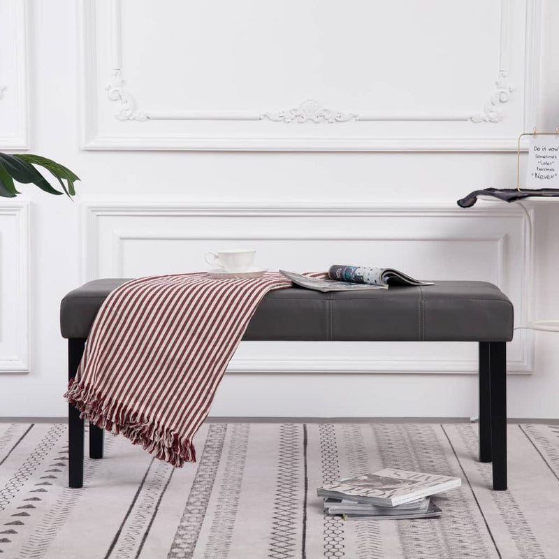 Bankje 106 Cm Kunstsuède