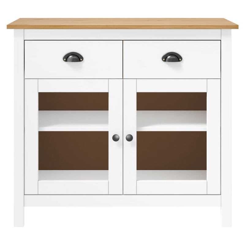 Dressoir Hill Range 90X40X80 Cm Massief Grenenhout