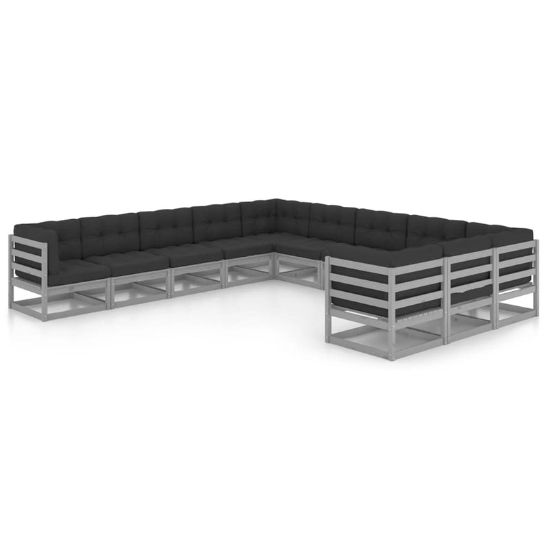 1 Loungeset Massief Grenenhout
