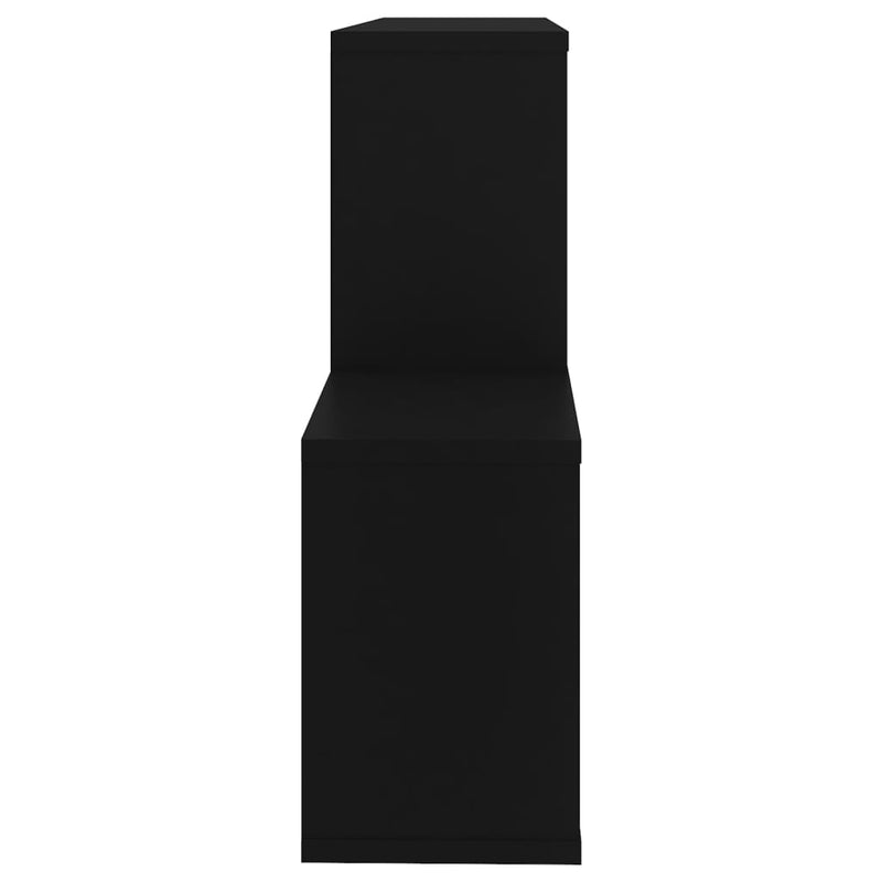 Wandschap 100X18X53 Cm Bewerkt Hout