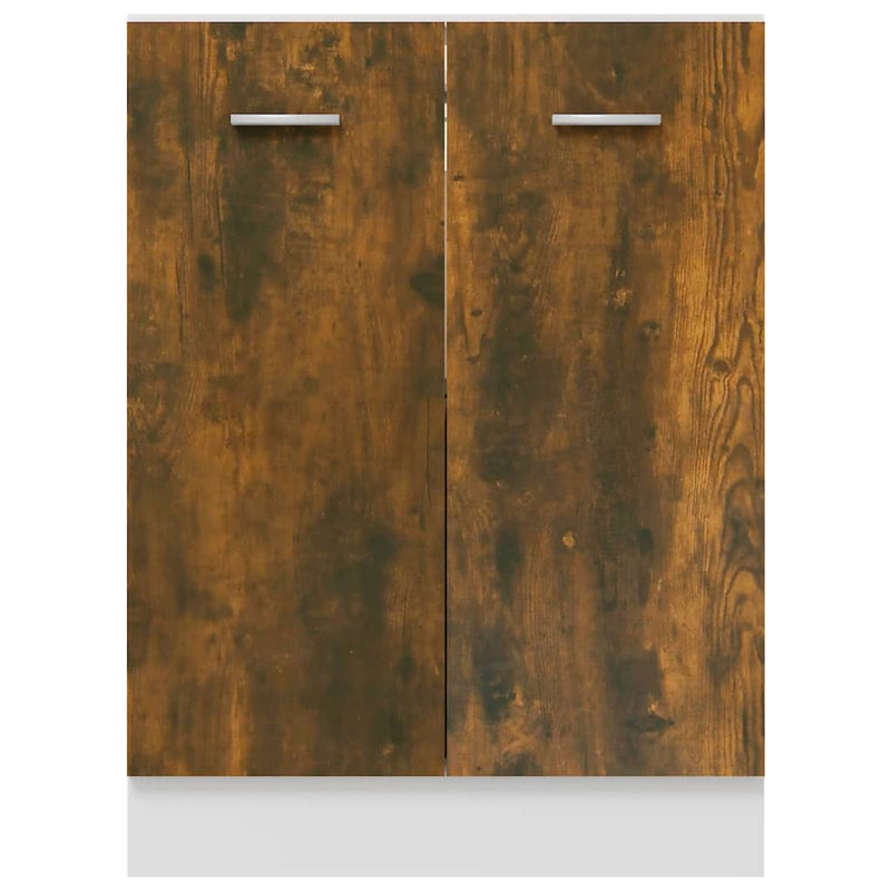 60X46X81,5 Cm Bewerkt Hout Kleurig Gerookt Eiken
