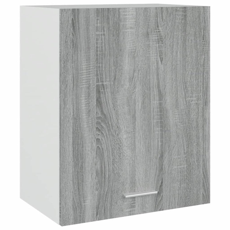 Hangkast 50X31X60 Cm Bewerkt Hout Eikenkleurig