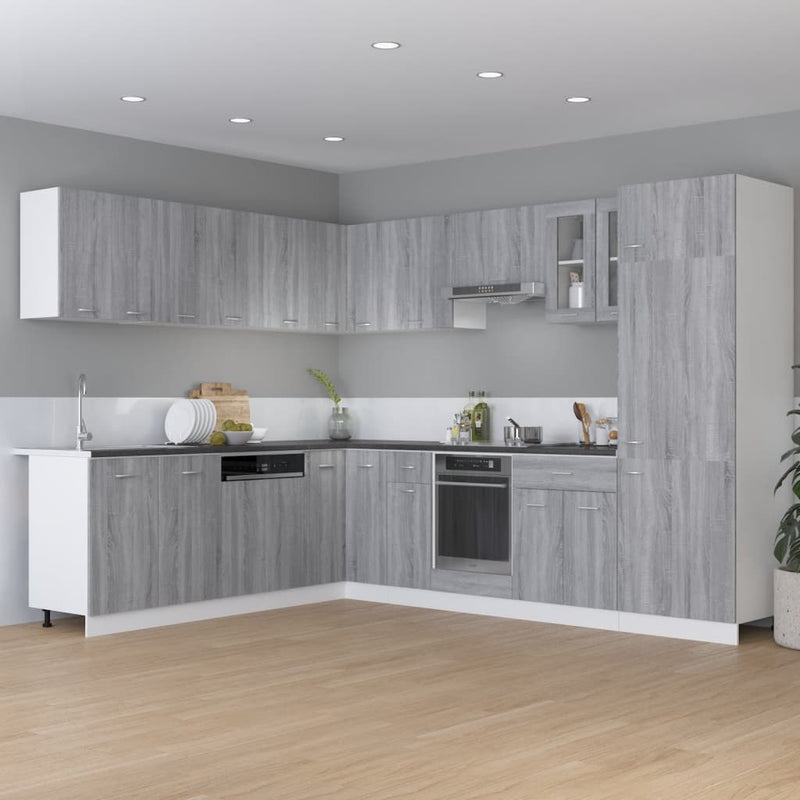 Hangkast 50X31X60 Cm Bewerkt Hout Eikenkleurig