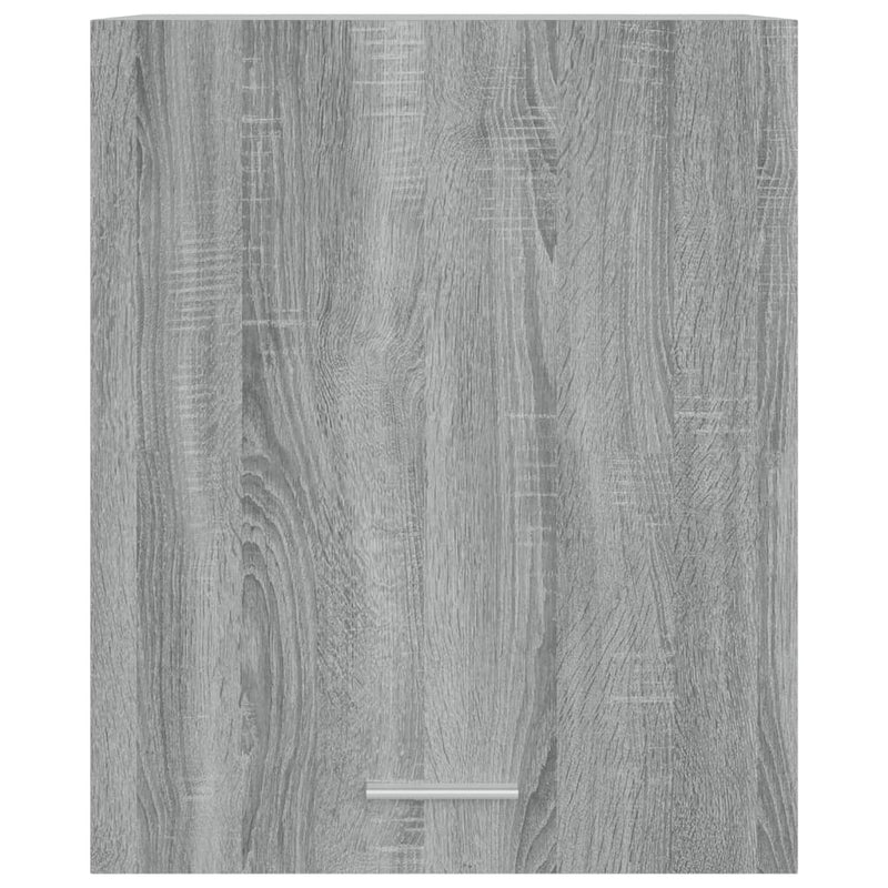 Hangkast 50X31X60 Cm Bewerkt Hout Eikenkleurig