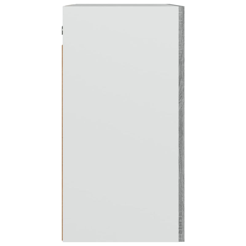 Hangkast 50X31X60 Cm Bewerkt Hout Eikenkleurig
