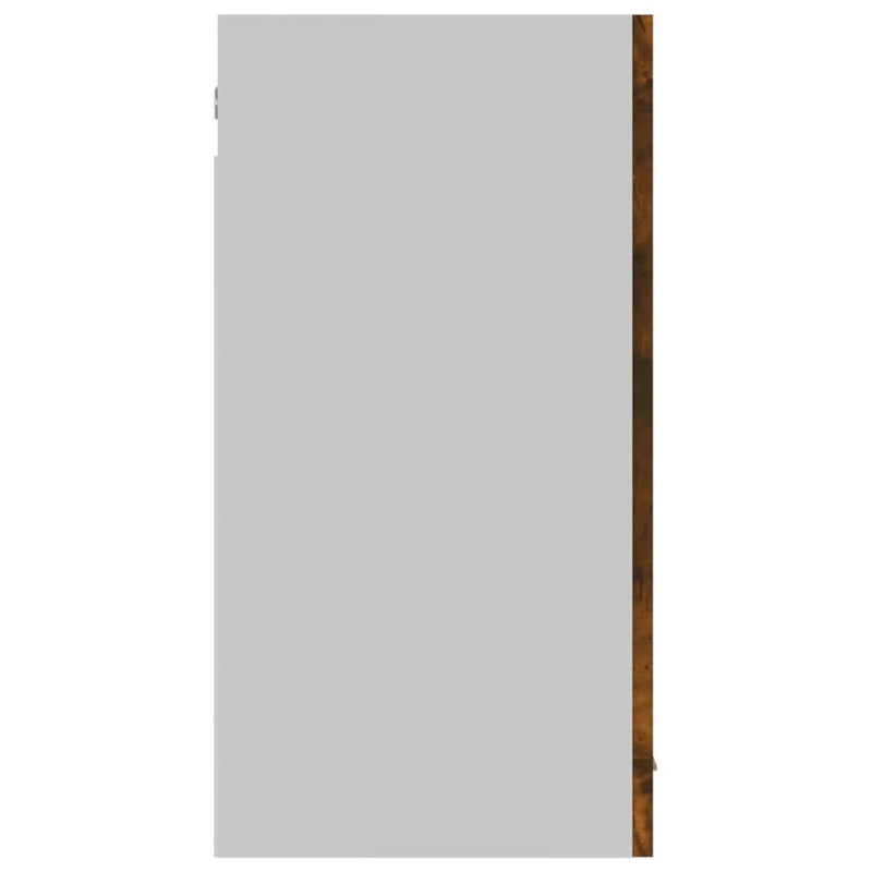 Hangkast 80X31X60 Cm Bewerkt Hout Kleurig