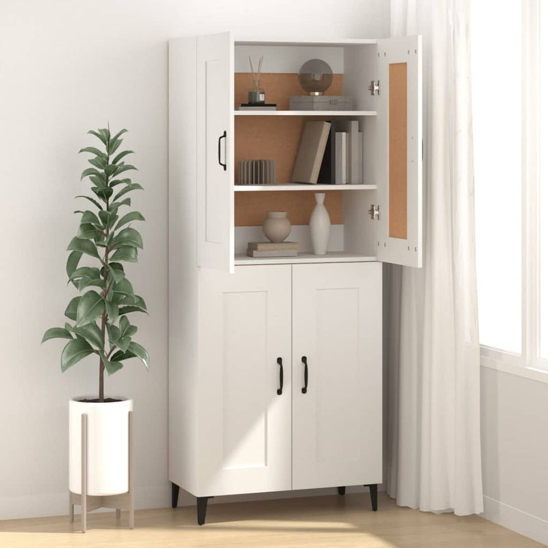 Dressoir 69,5X34X90 Cm Bewerkt Hout