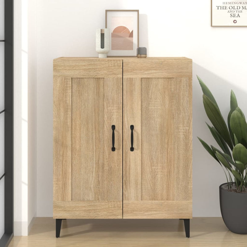 Dressoir 69,5X34X90 Cm Bewerkt Hout