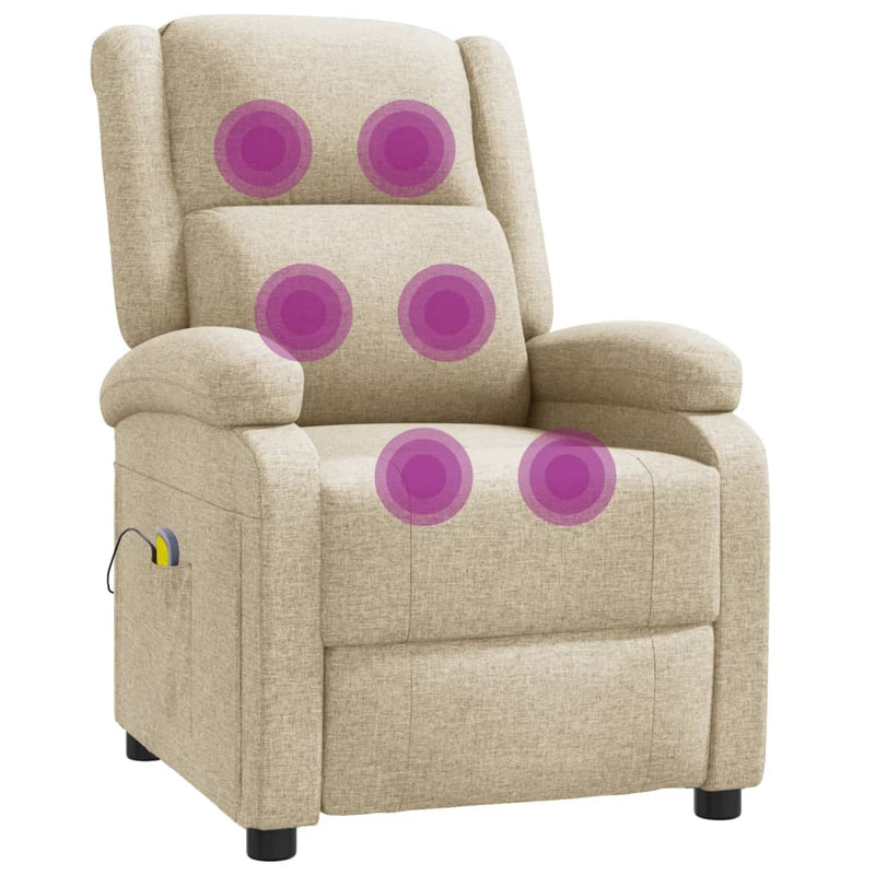 Massagestoel Stof Kleurig