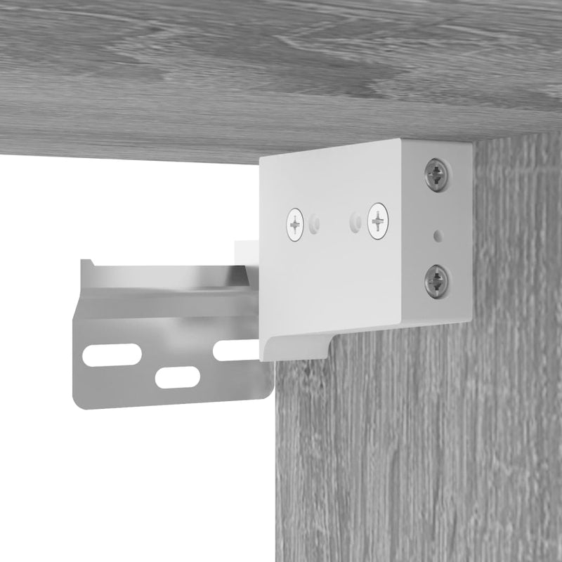 Hangkasten Bewerkt Eikenkleurig