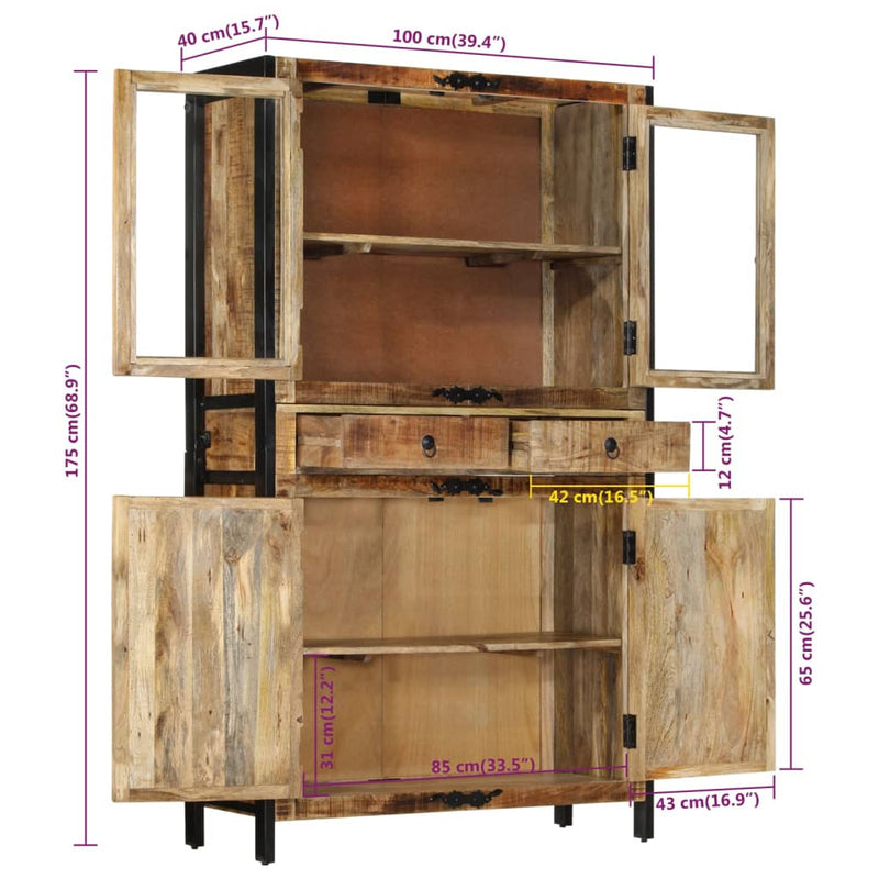 Hoge Kast 100X40X175 Cm