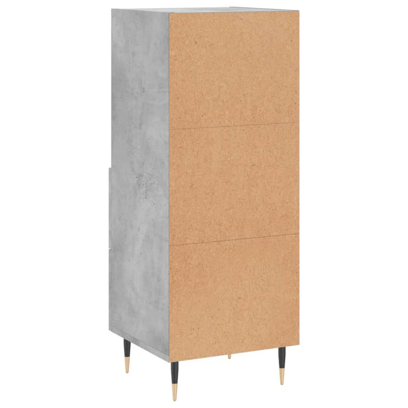 Dressoir 34,5X34X90 Cm Bewerkt Hout