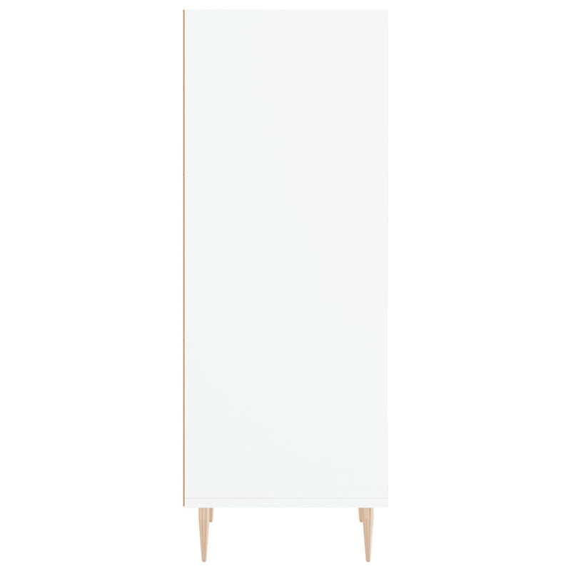 Dressoir 34,5X32,5X90 Cm Bewerkt Hout