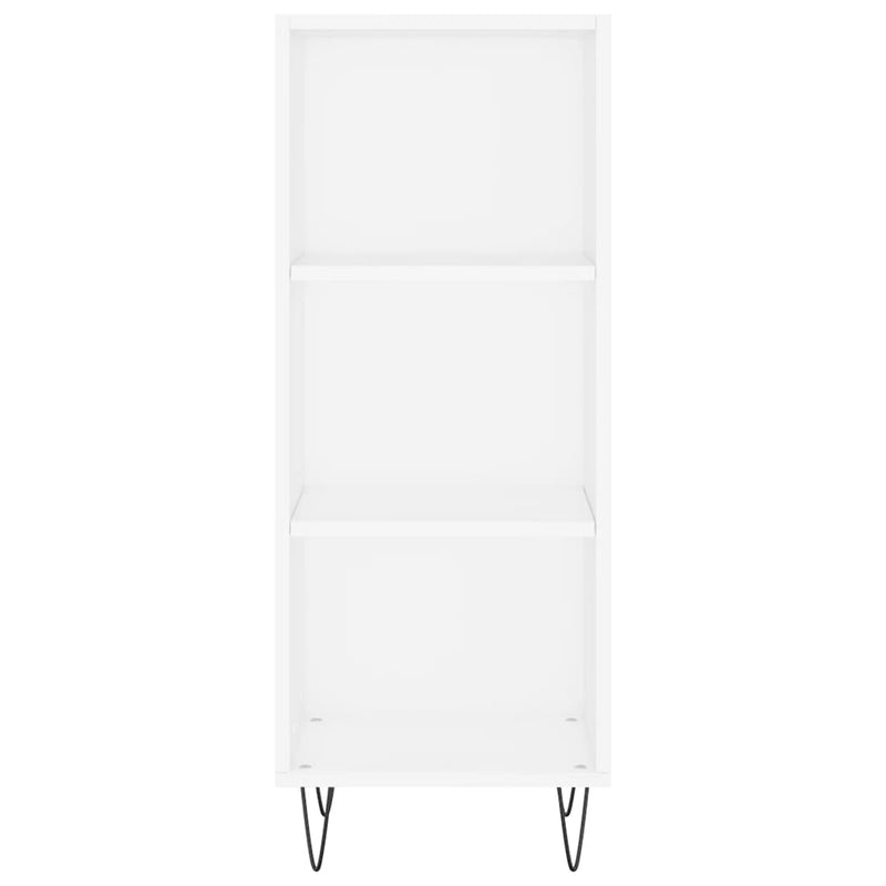 Dressoir 34,5X32,5X90 Cm Bewerkt Hout