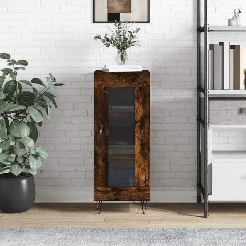 Dressoir 34,5X34X90 Cm Bewerkt Hout