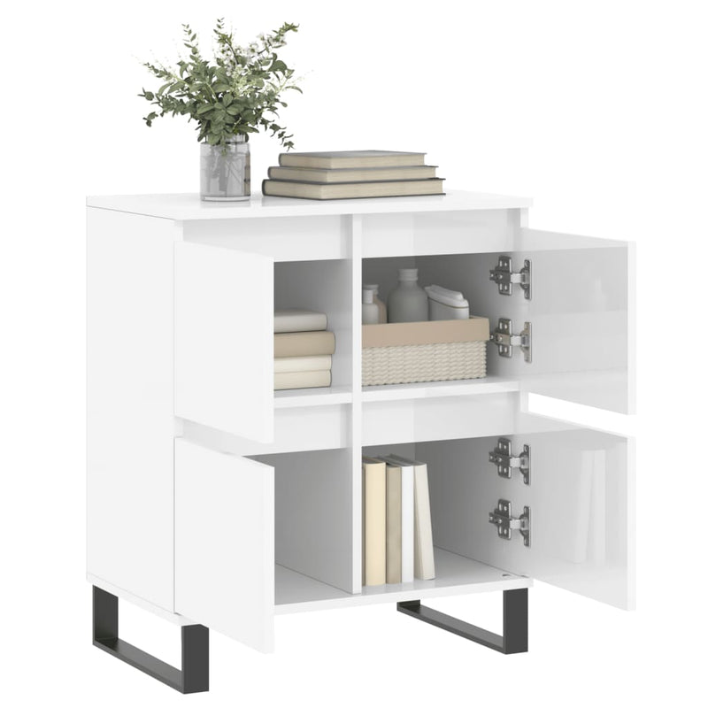 Dressoir 60X35X70 Cm Bewerkt Hout