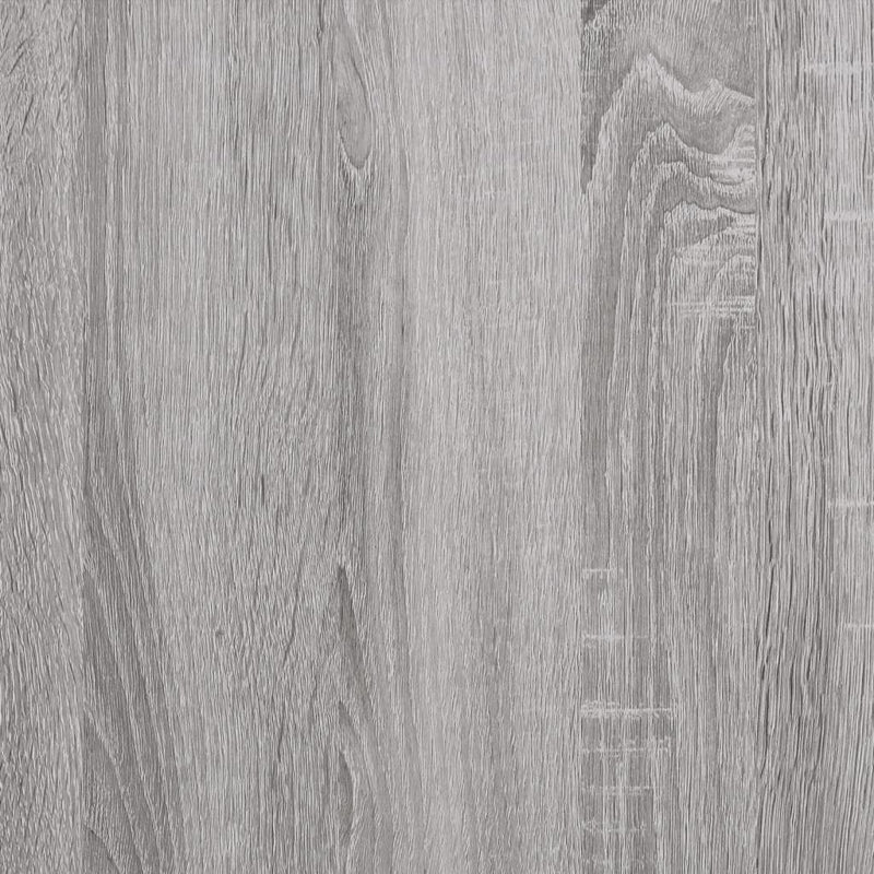 Dressoir 91X28X75 Cm Bewerkt Hout Eikenkleurig