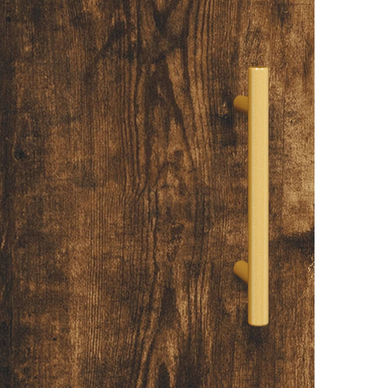 Dressoir 69,5X34X90 Cm Bewerkt Hout Kleurig