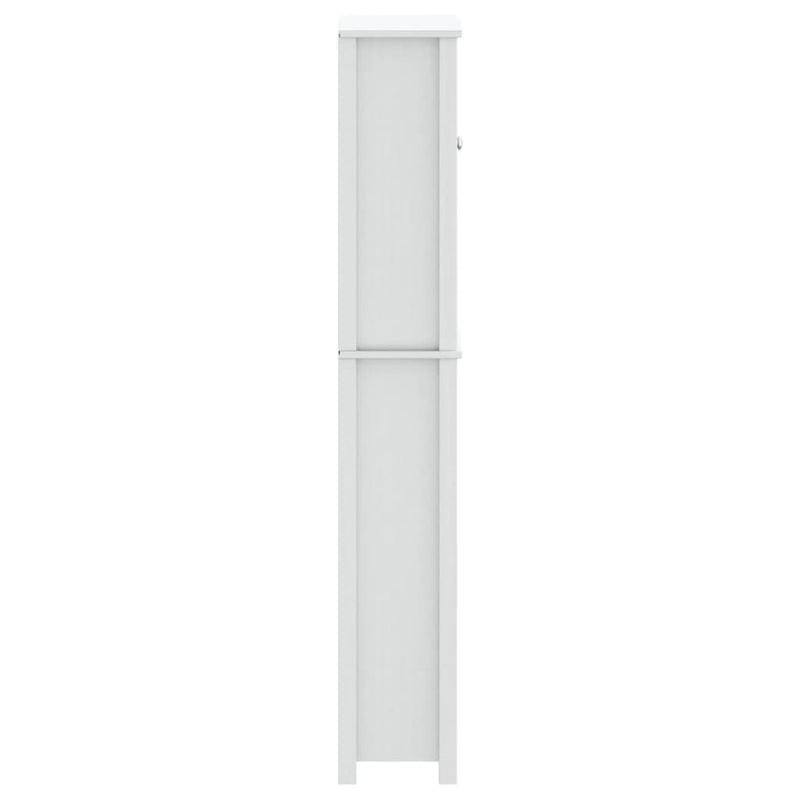 Toiletmeubel Berg 60X27X164,5 Cm Massief Hout