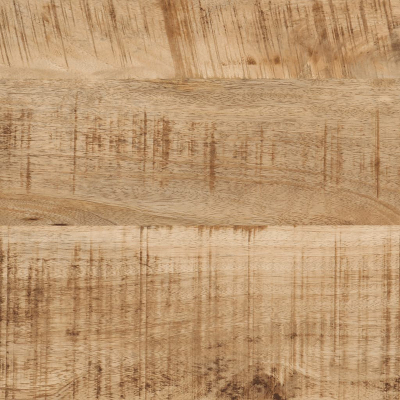 Wandtafel 90X30X75 Cm Massief Ruw Mangohout En Ijzer