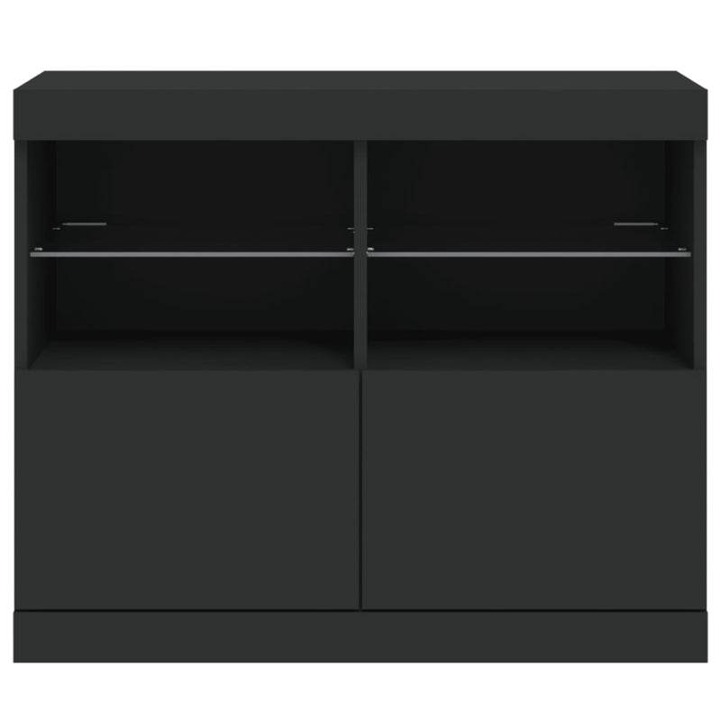 Dressoir Met Led-Verlichting 81X37X67 Cm