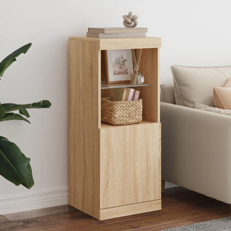 Dressoir Met Led-Verlichting 41X37X100 Cm