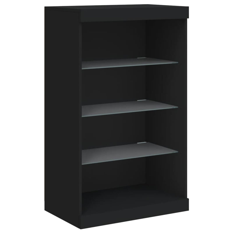 Dressoir Met Led-Verlichting 60,5X37X100 Cm