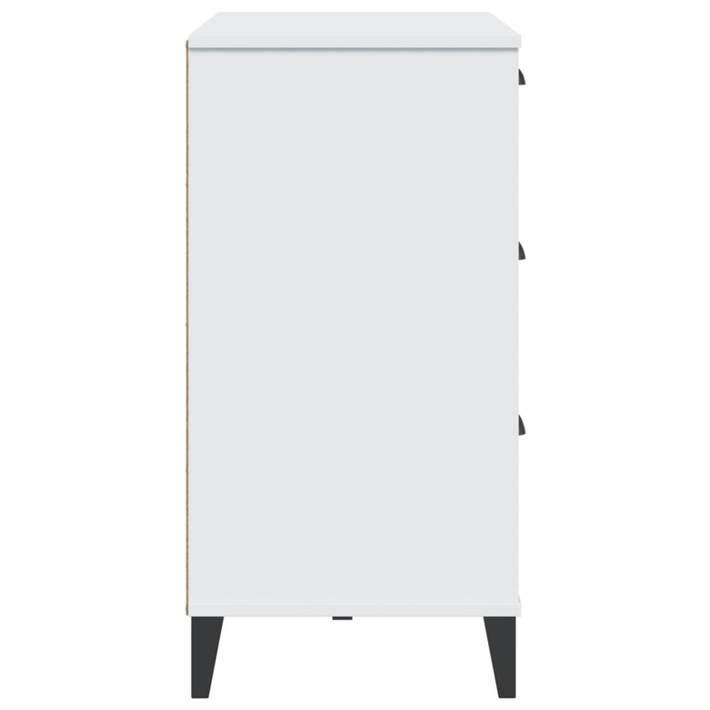 Dressoir Viken 80X40X80 Cm Massief Grenenhout
