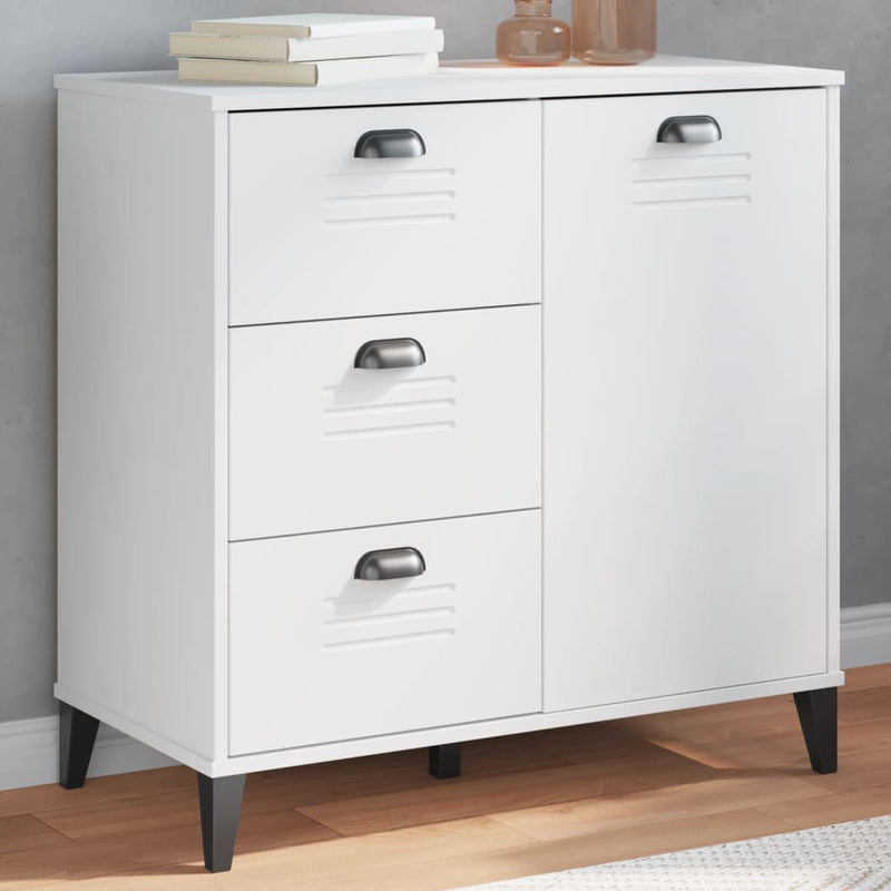 Dressoir Viken 80X40X80 Cm Massief Grenenhout
