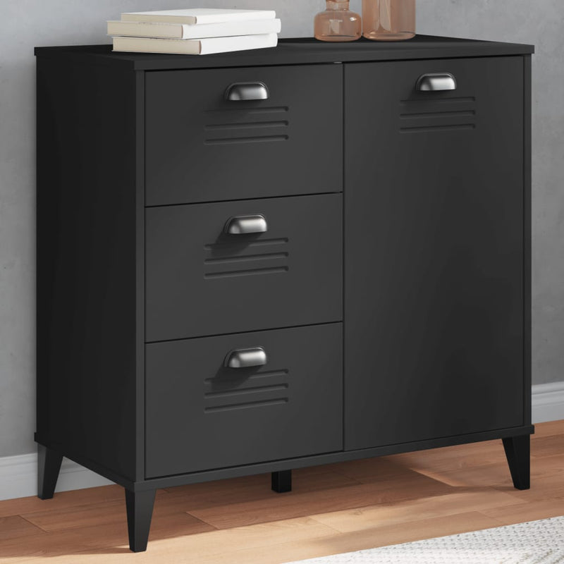 Dressoir Viken 80X40X80 Cm Massief Grenenhout