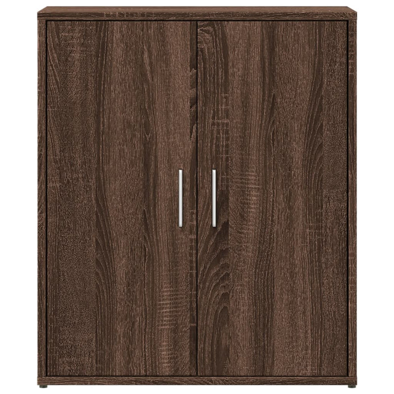 Dressoirs 2 St 60X31X70 Cm Bewerkt Hout Bruin Eikenkleurig