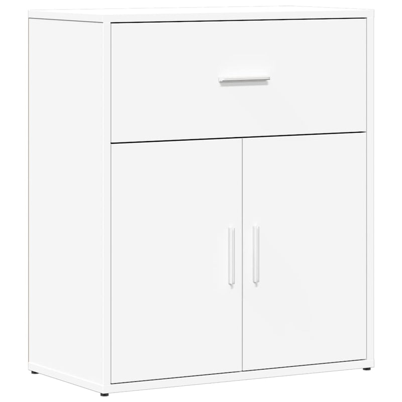 Dressoirs 2 St 60X31X70 Cm Bewerkt Hout Wit
