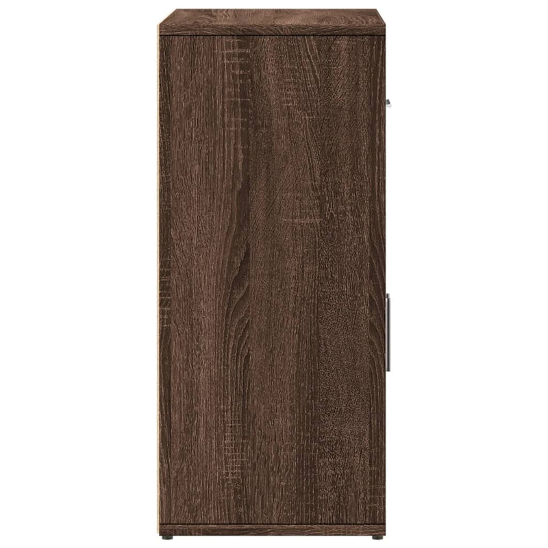 Dressoirs 2 St 60X31X70 Cm Bewerkt Hout Bruin Eikenkleurig