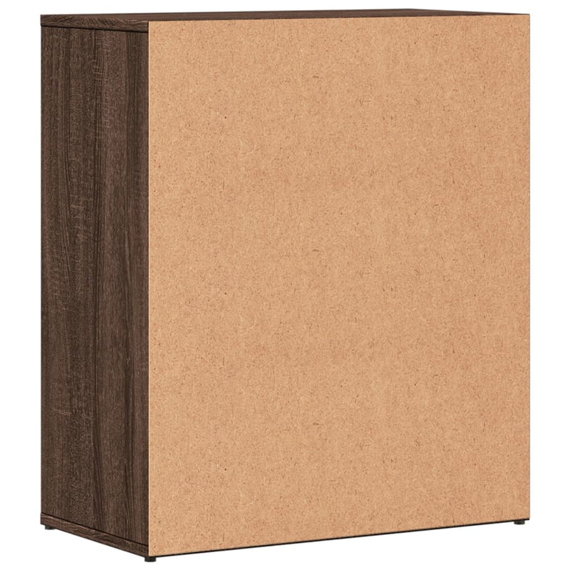 Dressoirs 2 St 60X31X70 Cm Bewerkt Hout Bruin Eikenkleurig