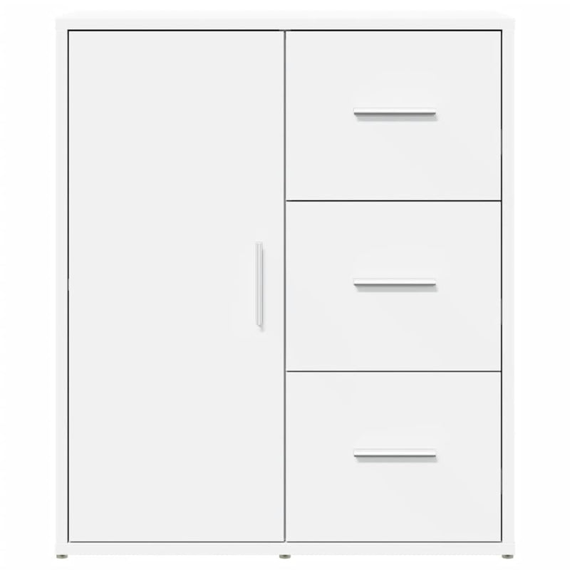 Dressoirs 2 St 60X31X70 Cm Bewerkt Hout Wit