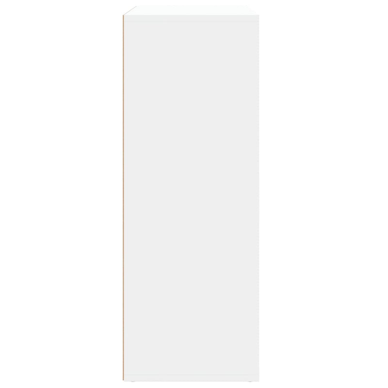 Dressoirs 2 St 60X31X84 Cm Bewerkt Hout Wit