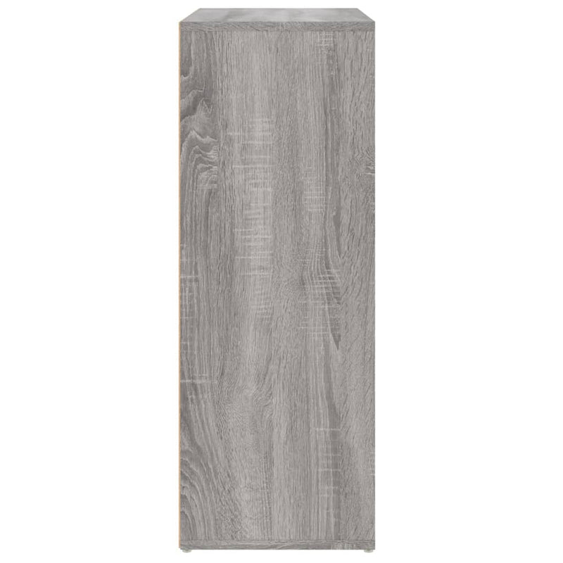 Dressoirs 2 St 60X31X84 Cm Bewerkt Hout Grijs Sonoma Eikenkleur