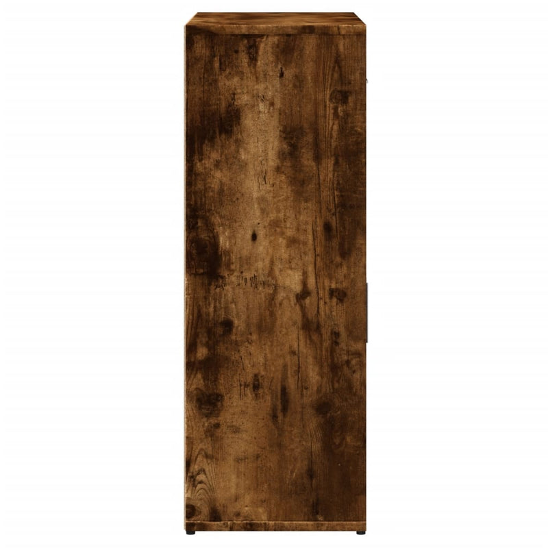 Dressoirs 2 St 60X30X84 Cm Bewerkt Hout Gerookt Eikenkleurig