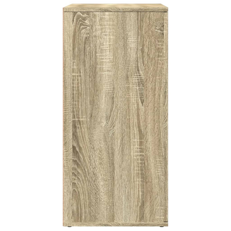 Dressoirs 2 St 79X38X80 Cm Bewerkt Hout Sonoma Eikenkleurig