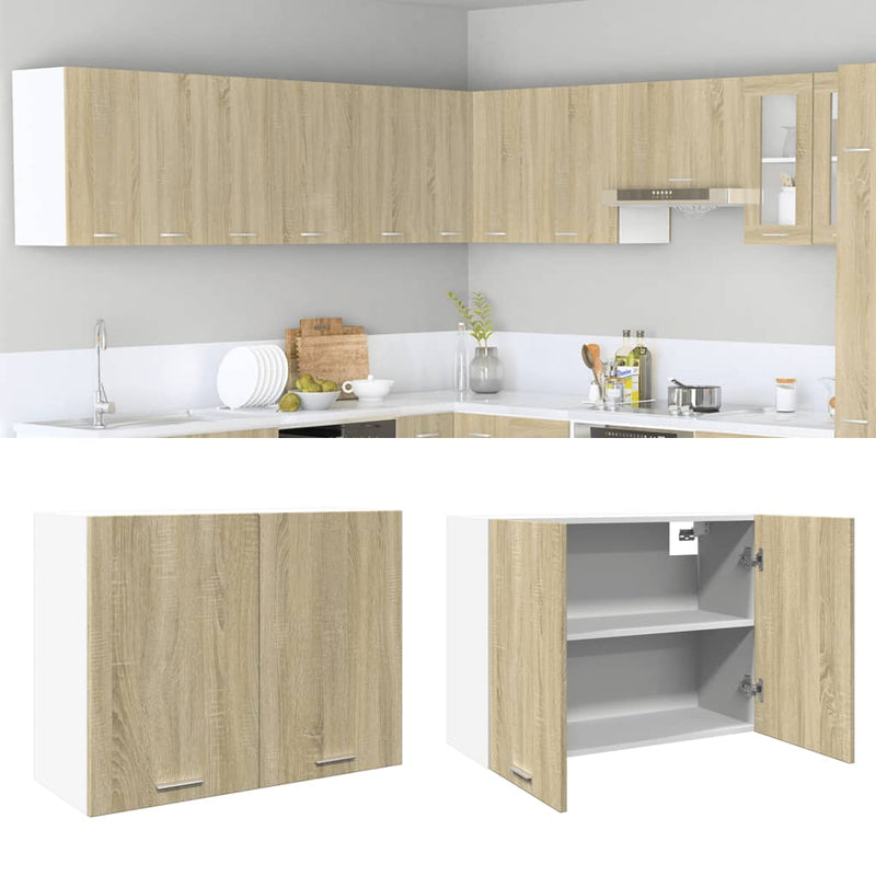 Hangkast 80X31X60 Cm Bewerkt Hout
