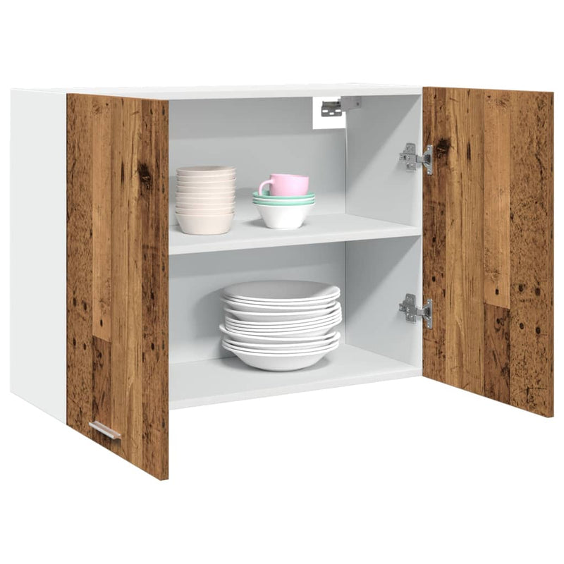 Hangkast 80X31X60 Cm Bewerkt Hout