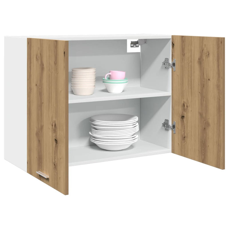 Hangkast 80X31X60 Cm Bewerkt Hout